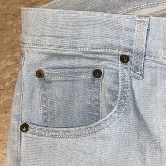 rag & bone NY Standard Issue Fit 1 Skinny Leg Jeans in White Water size 33 - Picture 13 of 16